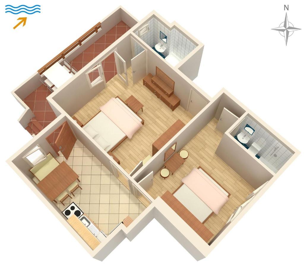 Apartment Supetarska Draga - Donja 5030A المظهر الخارجي الصورة